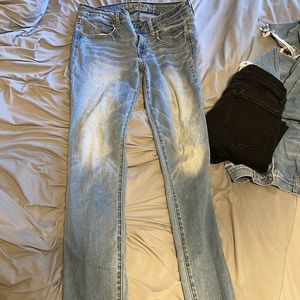 American eagle skinny jeans jegging size 10 long